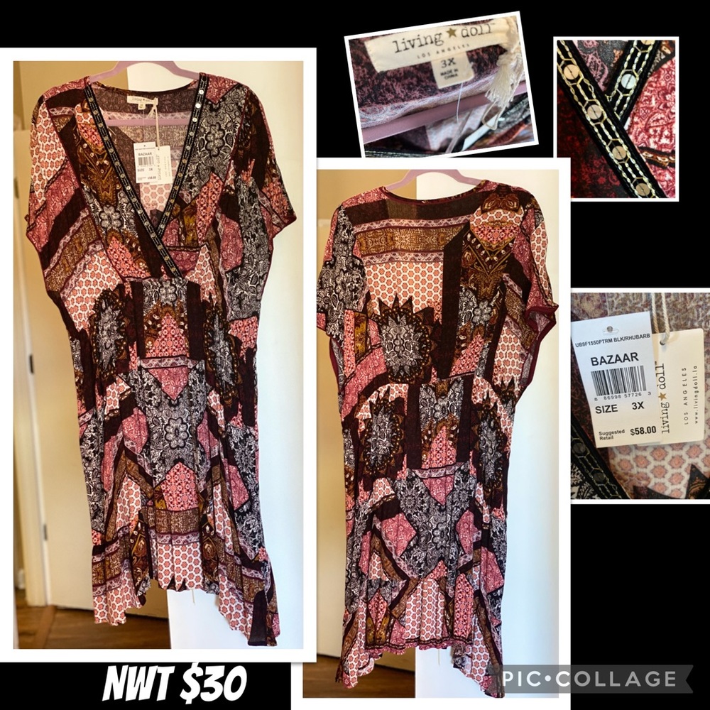 NWT living Doll dress 3X